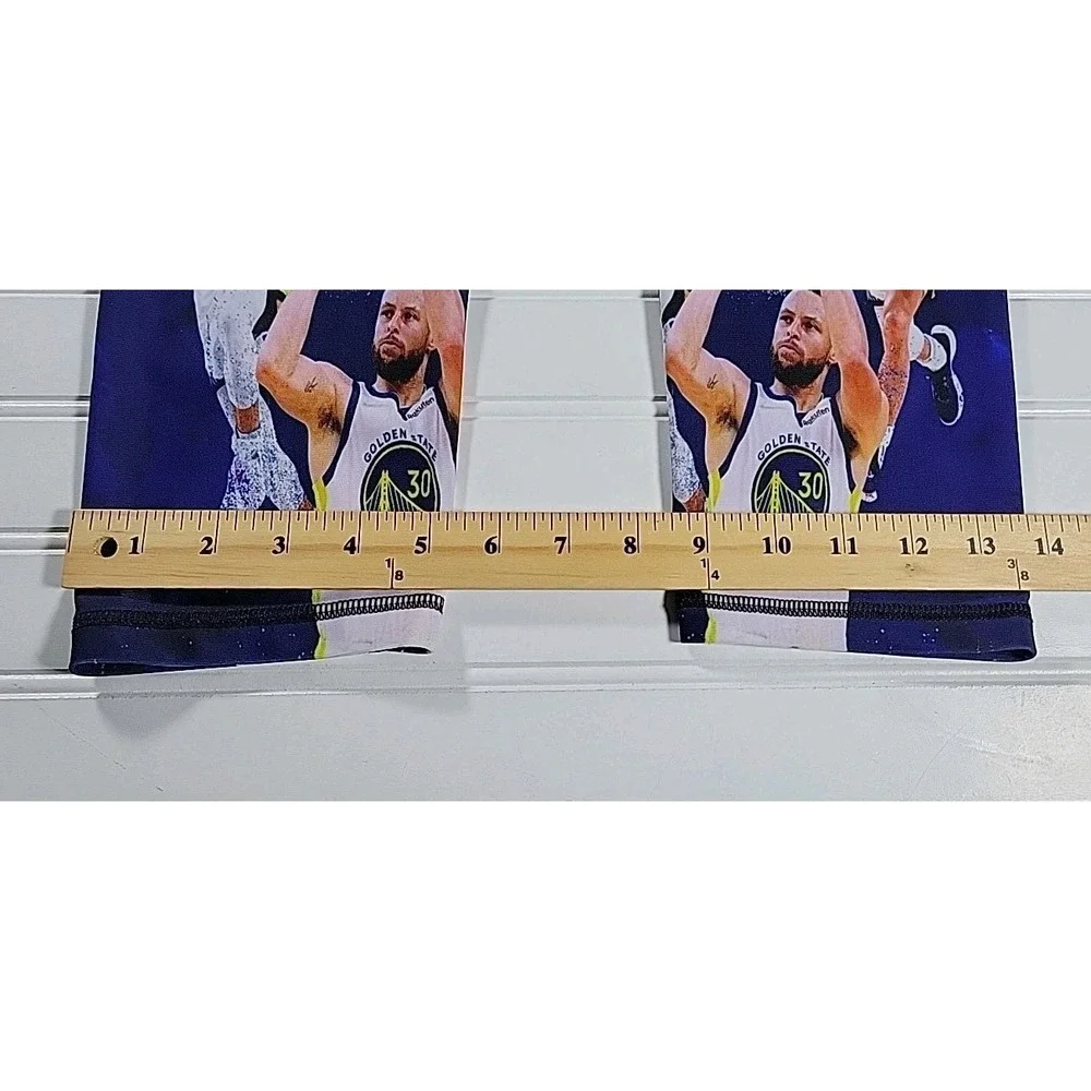 Curry - Golden State Warriors - Spandex Tights - Adult Small‎ Unisex